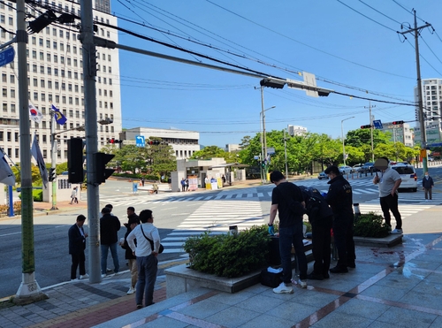 사건이 발생한 법조타운 [독자 제공. 재판매 및 DB 금지]