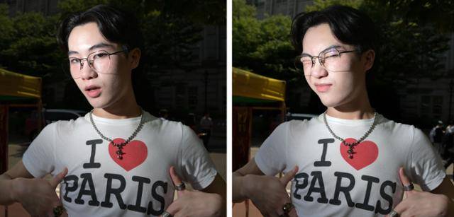 프랑스 국적 알렉스 챈(19)이 본보 인터뷰 사진 촬영에 응하고 있다. 최주연 기자