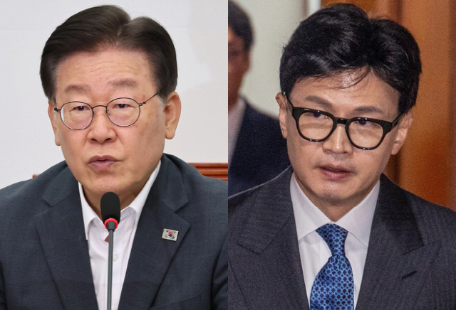 ▲ 이재명(왼쪽) 더불어민주당 대표와 한동훈 국민의힘 비상대책위원장. 연합뉴스