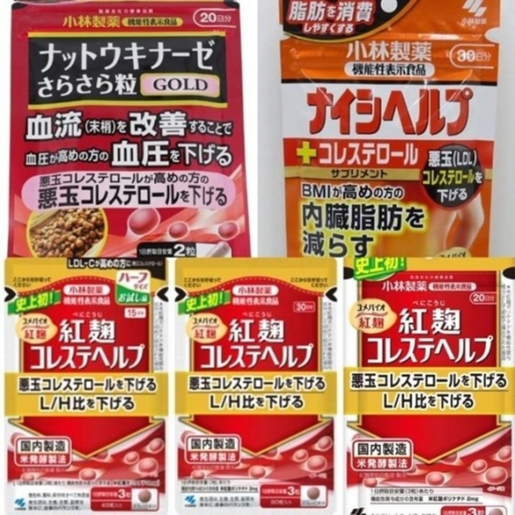 일본 고바야시 제약의 건강보조식품인 ‘붉은 누룩’
