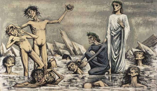 단테의 지옥, 지옥에 떨어져 얼음에 갇힌 사람들(1976). /한솔비비케이