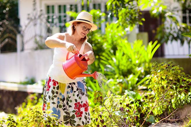 자연과 교감하면 쓸데없는 생각을 떨쳐버리고, 좋지 않은 기분을 다스릴 수 있다. 게티이미지뱅크