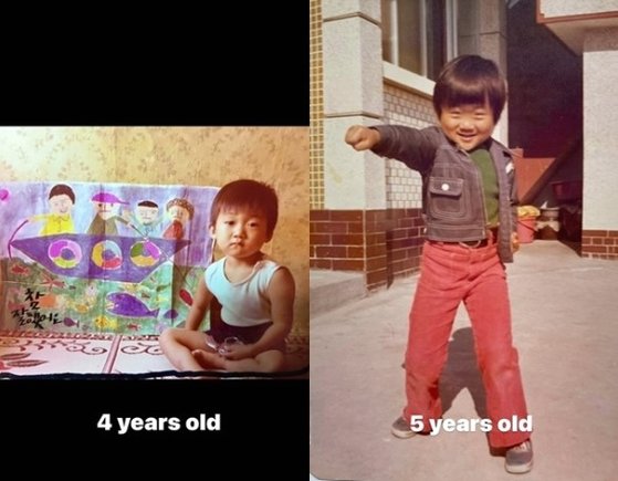 '범죄도시4'로 흥행 중이던 5월 5일 어린이날 마동석은 자신의 성장기를 담은 사진을 인스타그램에 직접 공개했다. 영화 흥행과 함께 화제가 됐다. 사진 SNS 캡처