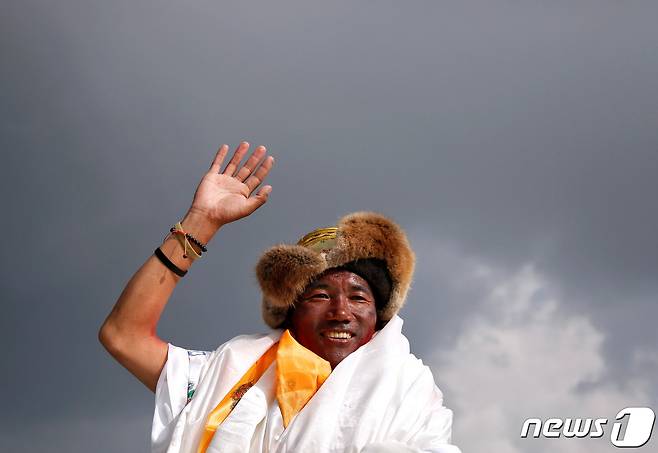 네팔인 셰르파(등산 안내인) 카미 리타 <자료사진>. 2018.05.20. ⓒ 로이터=뉴스1