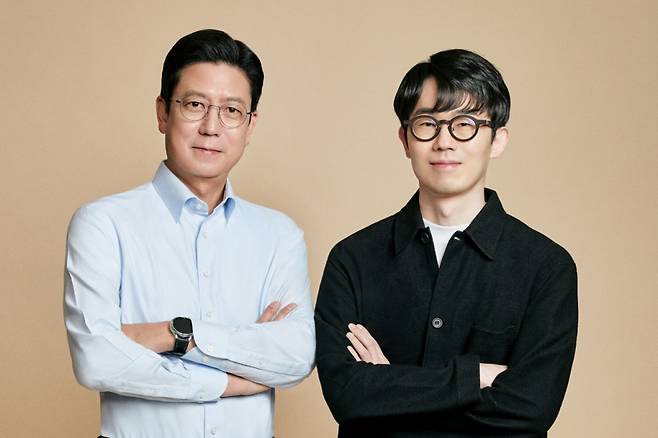 김정욱(왼쪽)·강대현 넥슨코리아 공동대표./사진제공=넥슨코리아