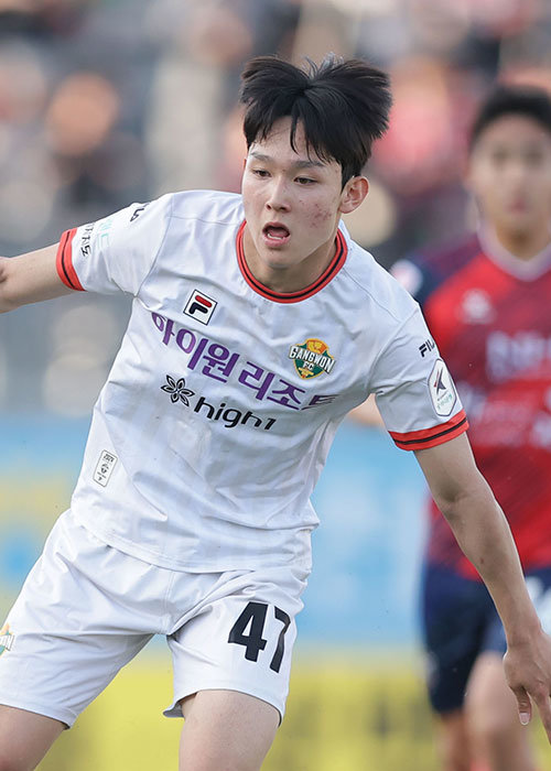 강원 양민혁. 사진제공 | 한국프로축구연맹