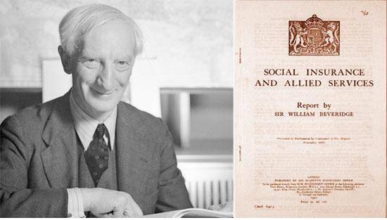 윌리엄 베버리지와 베버리지 보고서.