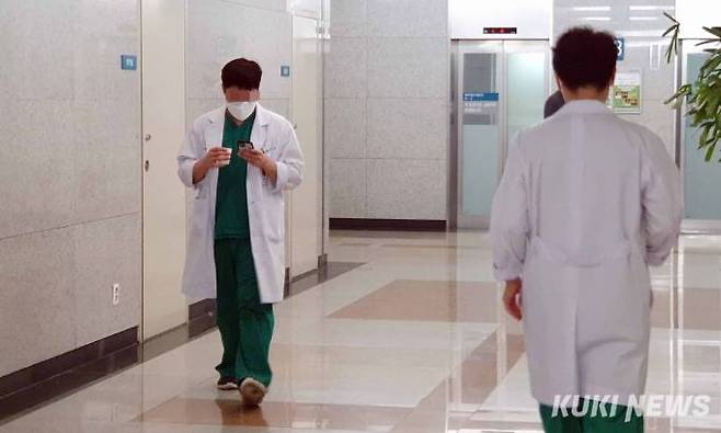 서울의 한 대형병원의 의사들. 사진=곽경근 대기자