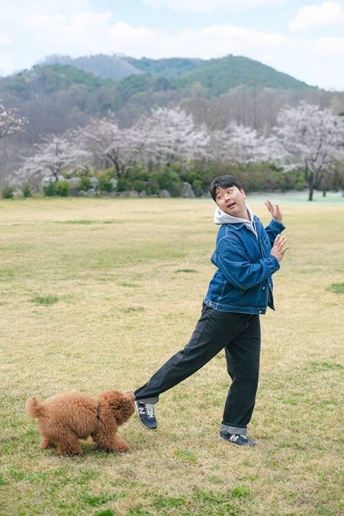 변서방이 최근 MK스포츠와 펫터뷰를 진행했다. 사진=변서방