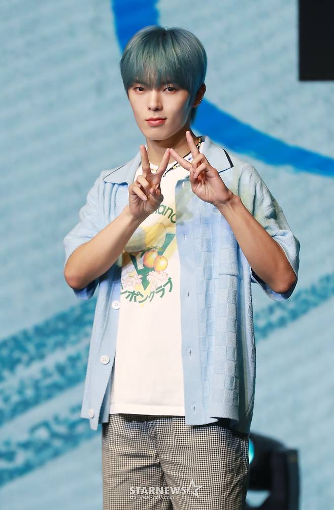 휘브 이정 '건강하게 돌아왔어요'[★포토]