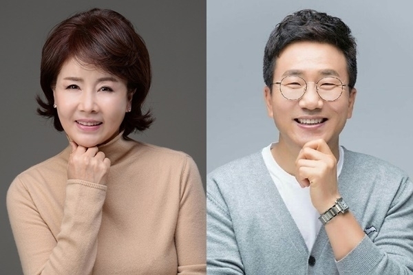 배우 선우은숙(왼쪽)과 방송인 유영재. 스타잇엔터테인먼트·경인방송 제공