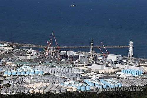 일본 후쿠시마 제1원자력발전소 [지지/EPA 연합뉴스 자료사진. 재판매 및 DB 금지]