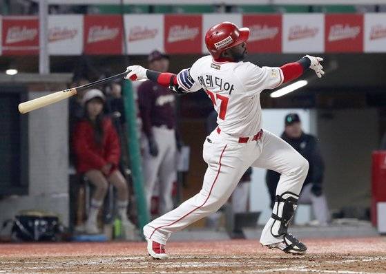 SSG 외야수 에레디아. 사진 SSG 랜더스