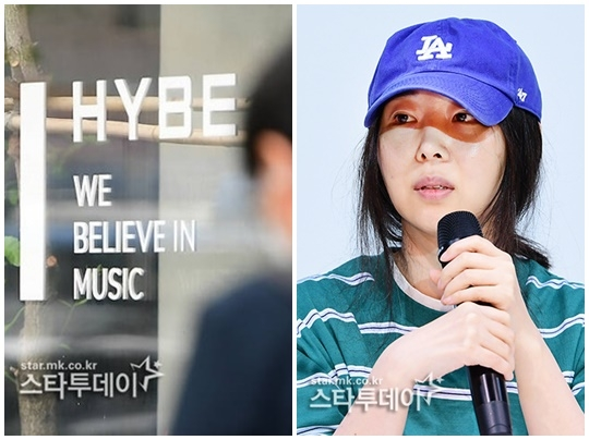 하이브-민희진 어도어 대표. 사진ㅣ스타투데이DB