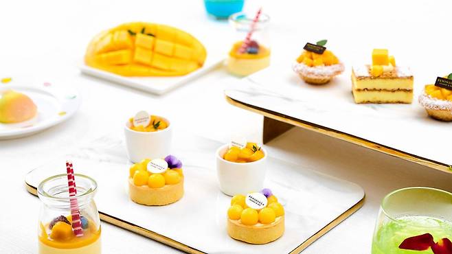 롯데호텔 서울의 머스트 비 망고 뷔페. [롯데호텔 제공]