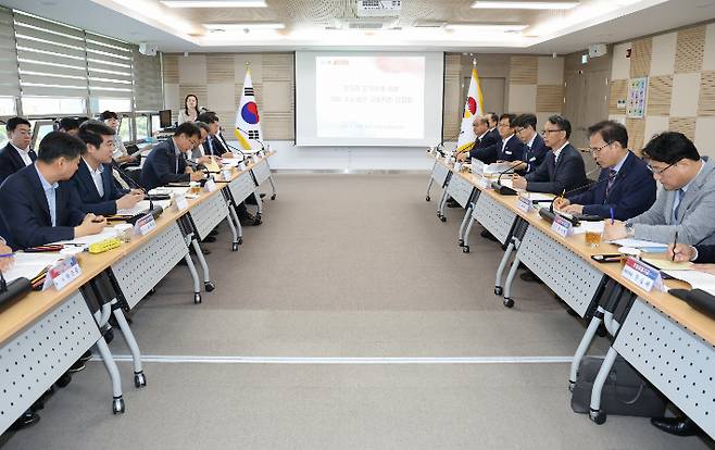 경남도 금융기관 간담회. 경남도청 제공