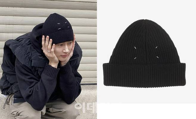 배우 변우석의 패션에 관심이 집중됐다. (사진=왼쪽은 변우석 SNS, 오른쪽은 메종마르지엘라 비니 상세페이지)