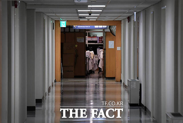 사진은 지난 3월25일 서울의 한 대학병원 전공의 전용 공간 /배정한 기자