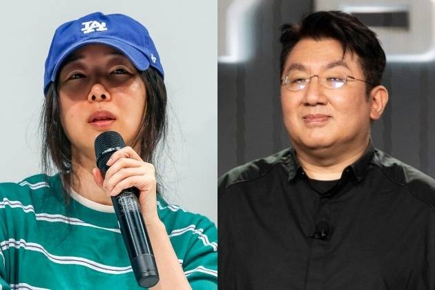 민희진 어도어 대표, 방시혁 하이브 의장 /사진=연합뉴스