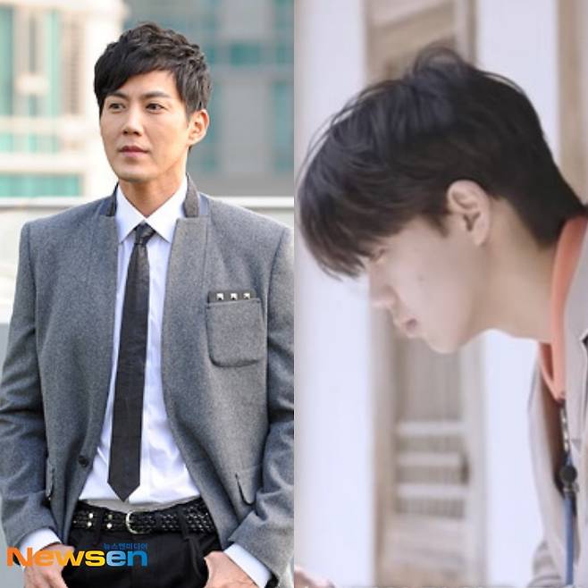 사진=왼쪽부터 배우 류진, 아들 임찬형/뉴스엔DB, ‘KBS Kpop’ 채널 캡처