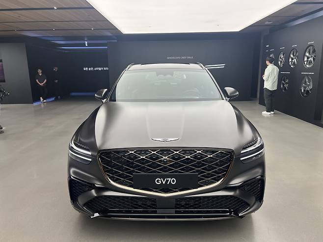 '신형 GV70 전면' 사진=이상진