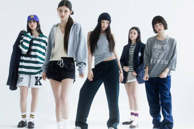 뉴진스. 왼쪽부터 민지, 다니엘, 혜인, 해린, 하니(사진=어도어)