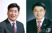 전남도의회 김성일(왼쪽).의원과 김태균 의원/뉴스1
