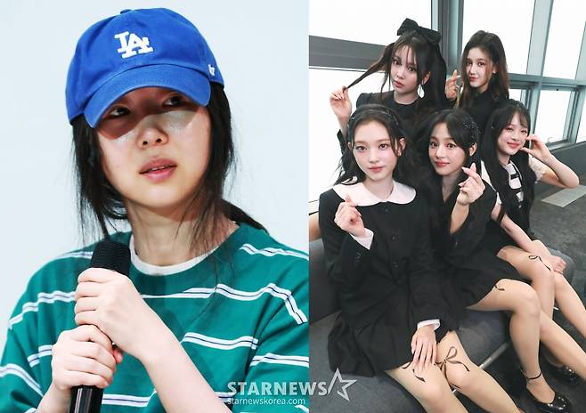 어도어 민희진 대표, 뉴진스 /사진=스타뉴스