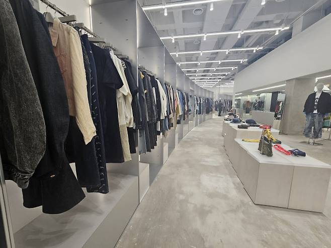 엠프티 압구정 베이스먼트 내부 전경. (사진=김정유 기자)