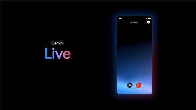 제미나이 라이브는 올 여름 출시된다. 시연에서 공개된 카메라 기능은 연말 출시 예정이다 / 출처=구글