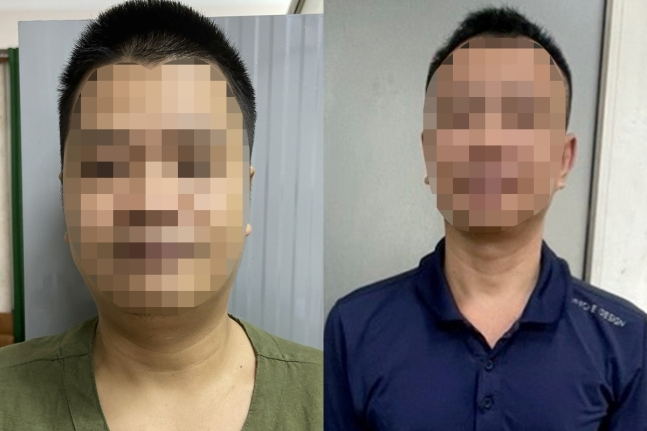 한국 남성들에게 매춘을 알선한 베트남 남성 투안(왼쪽)과 탕. /사진=VN익스프레스