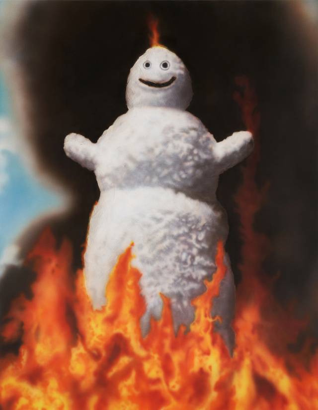 노상호 NOH Sangho, 홀리 HOLY, 2024, 캔버스에 아크릴릭 Acrylic on canvas, 116.8 x 91 cm. 사진제공=아라리오 갤러리