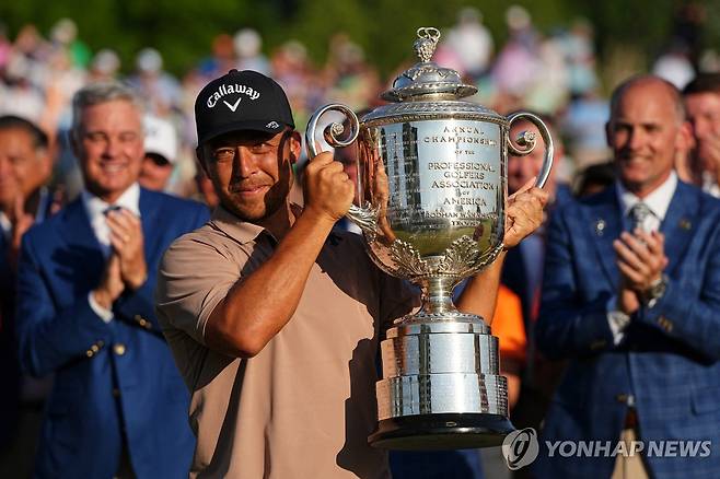 잰더 쇼플리 [로이터=연합뉴스] Mandatory Credit: Adam Cairns-USA TODAY Sports