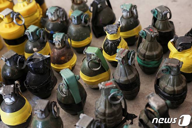 수류탄 ⓒ 로이터=뉴스1 ⓒ News1