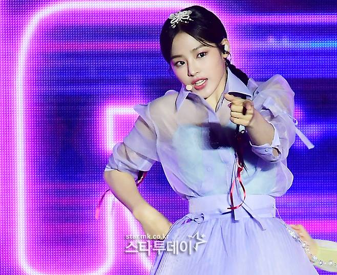 그룹 뉴진스 민지. <강영국 기자>