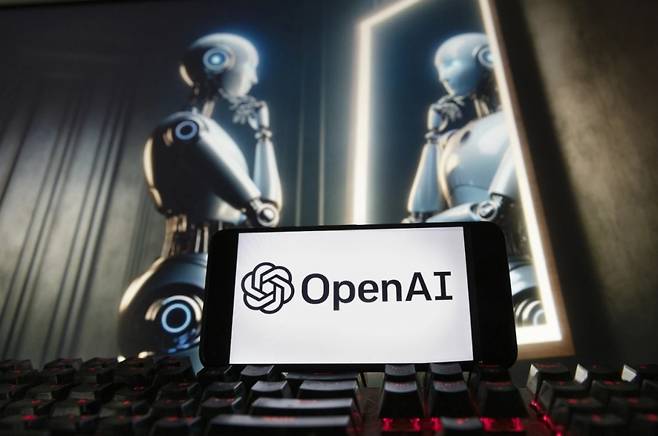 미국의 인공지능(AI) 연구개발 업체인 오픈AI가 유력 언론사들과 잇따라 유료 계약을 맺고 있다./AP=뉴시스