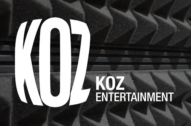 KOZ엔터테인먼트 로고. 사진ㅣKOZ