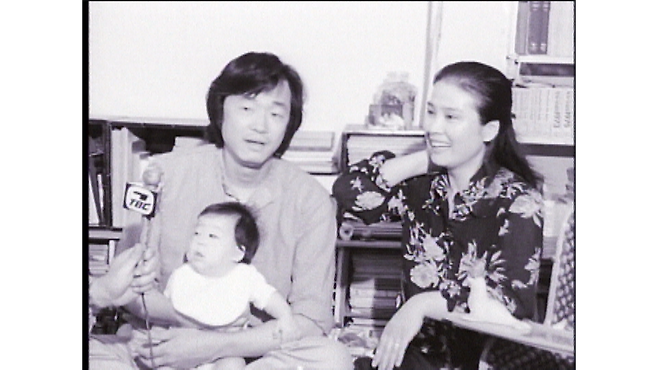 젊은 시절 백건우와 故 윤정희