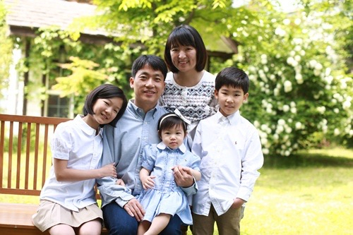 A picture of Jeon Sung-shin's family (Courtesy of Jeon Sung-shin)