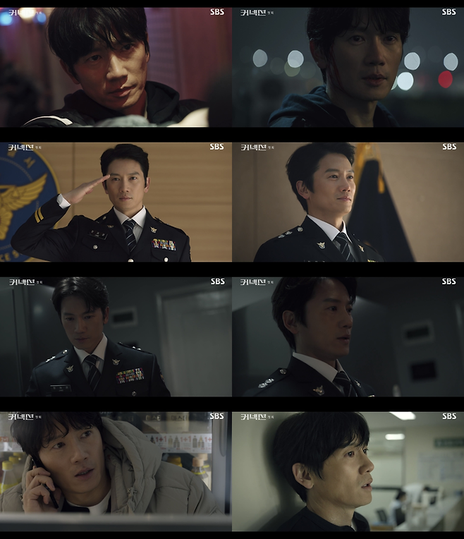 SBS 드라마 ‘커넥션’에서 열연하는 지성. 방송화면 캡처