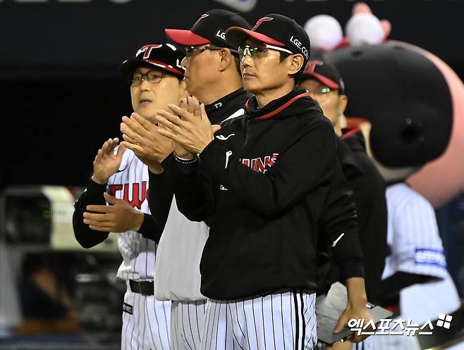 LG는 24일 잠실구장에서 열린 '2024 신한 SOL Bank KBO 리그' NC와 주말 3연전 첫 경기에서 타선의 힘을 앞세워 11-4로 승리했다. 엑스포츠뉴스 DB