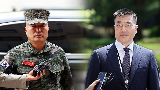 김계환 사령관-박정훈 전 수사단장
