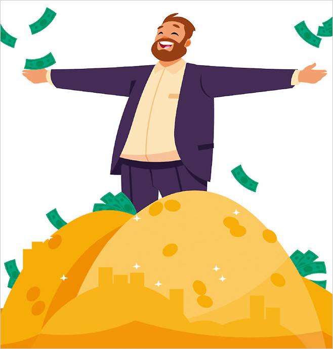 졸부는 보통 부자들보다 주변에서 더 많은 욕을 먹는 경향이 있다. [GETTYIMAGES]