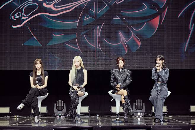 에스파. 지젤, 윈터, 닝닝, 카리나(왼쪽부터). 사진 제공=SM엔터테인먼트