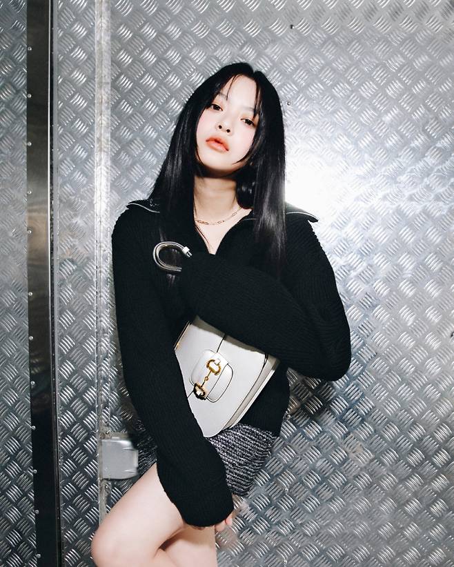 구찌X뉴진스 하니 홀스빗 1955 광고 캠페인 (제공: 구찌)