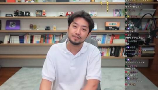 유튜브 채널 '침착맨' 영상 갈무리.