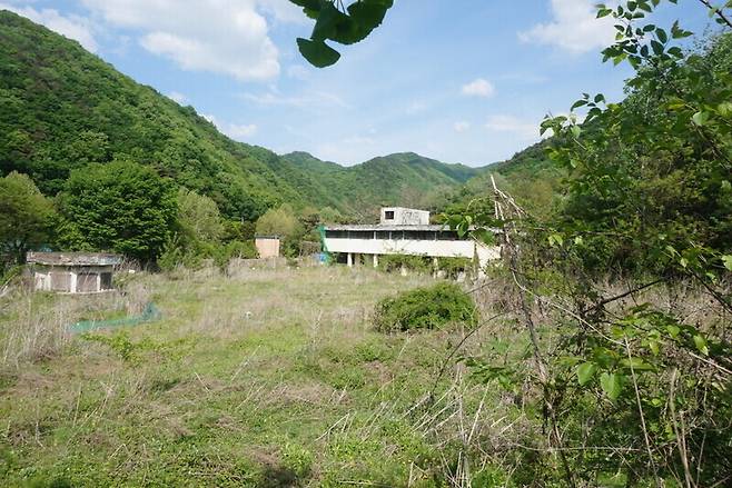 경기도 동두천시 상봉암동 소요산 자락에 있는 성병관리소. 이준희 기자