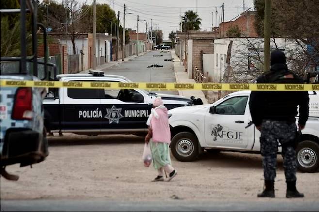 멕시코 카르텔의 폭력은 점차 대담해지고 있다. [사진=로이터연합]