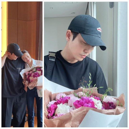 배우 커플 주상욱·차예련 부부가 결혼 7주년을 맞이했다.사진=차예련 sns