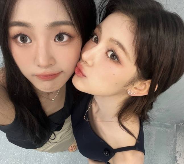 사진=왼쪽부터 뉴진스 민지, 다니엘/뉴진스 소셜미디어 캡처